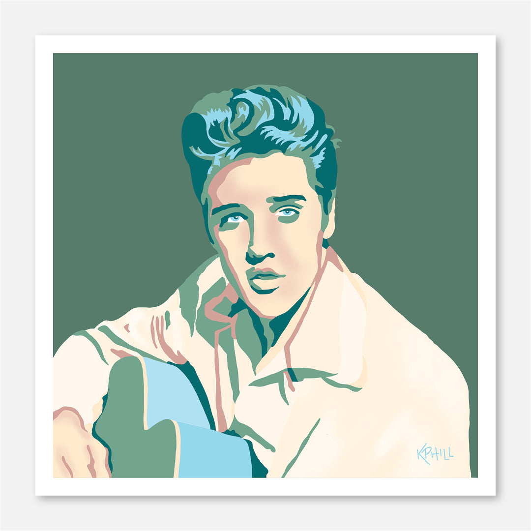 Elvis Pop Art Print