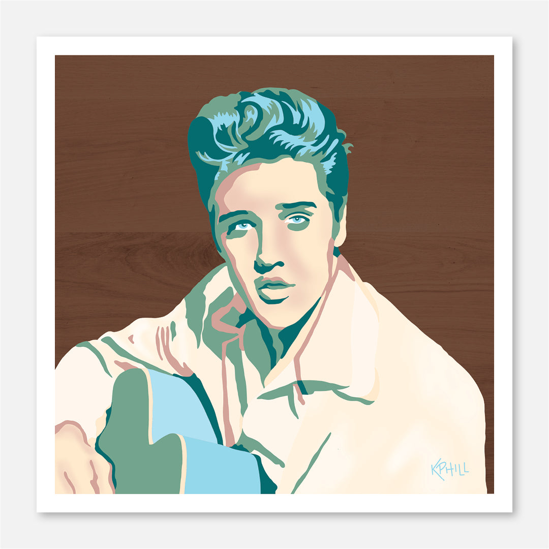 Elvis Pop Art Print