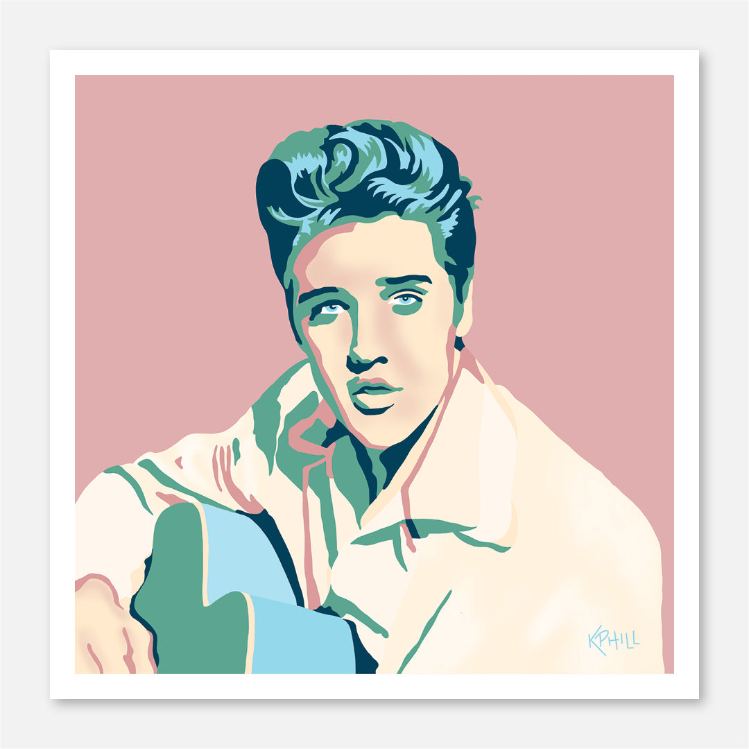 Elvis Pop Art Print