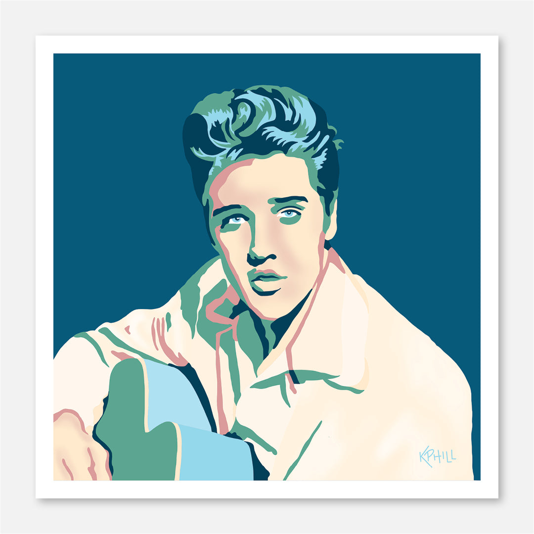 Elvis Pop Art Print