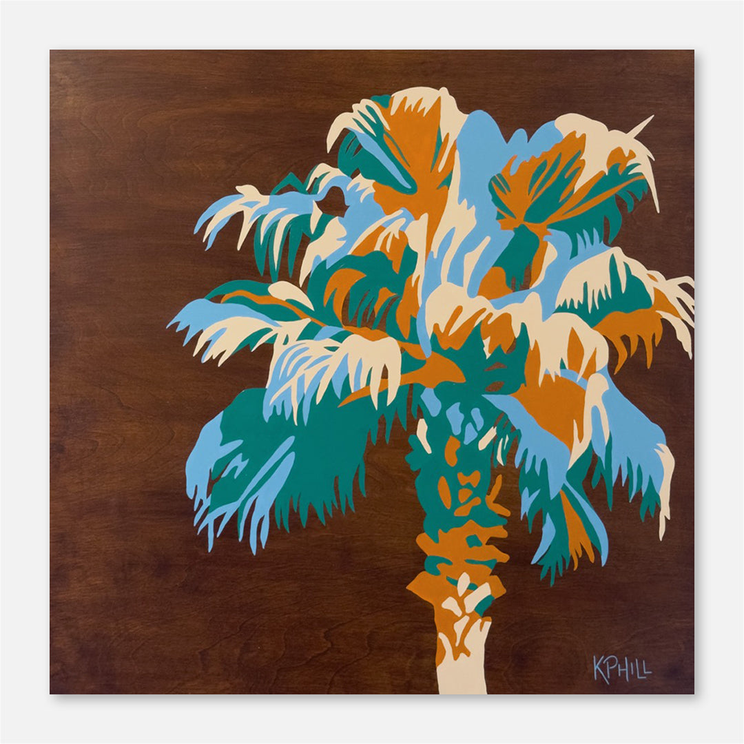 Palm Tree Pop Art #2 (Original Painting)