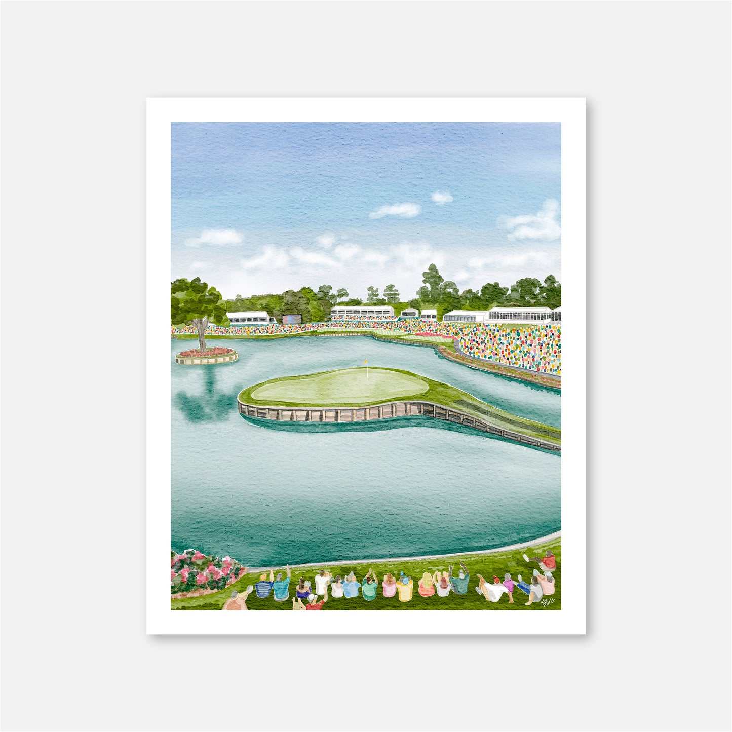 TPC Sawgrass 17th Island Green Print