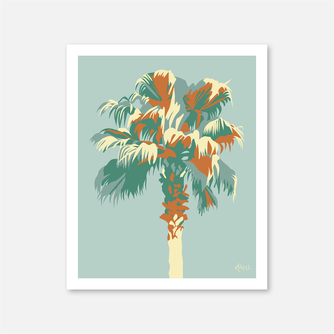Palm Tree Pop Art Print