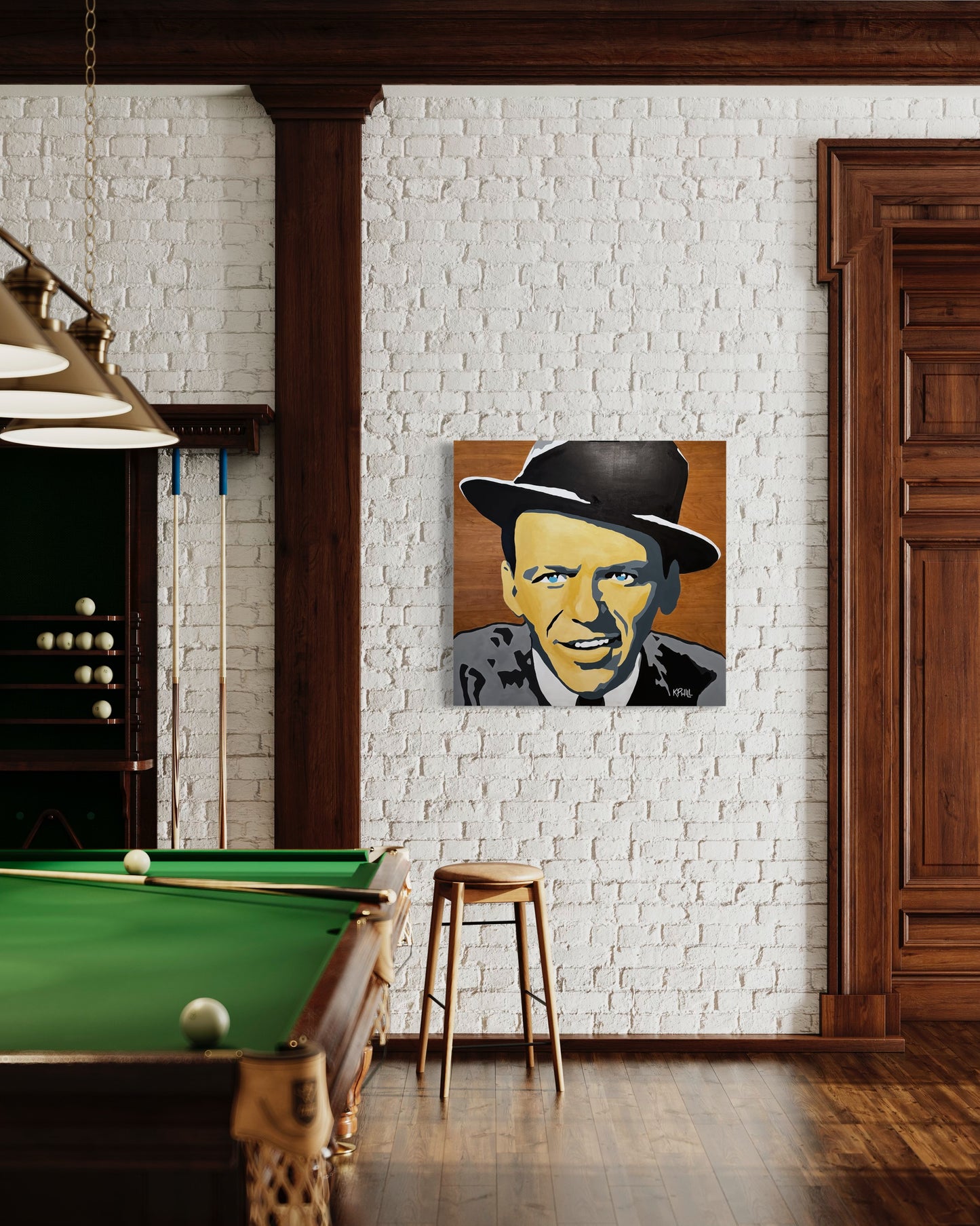 Frank Sinatra Pop Art (Original Painting)