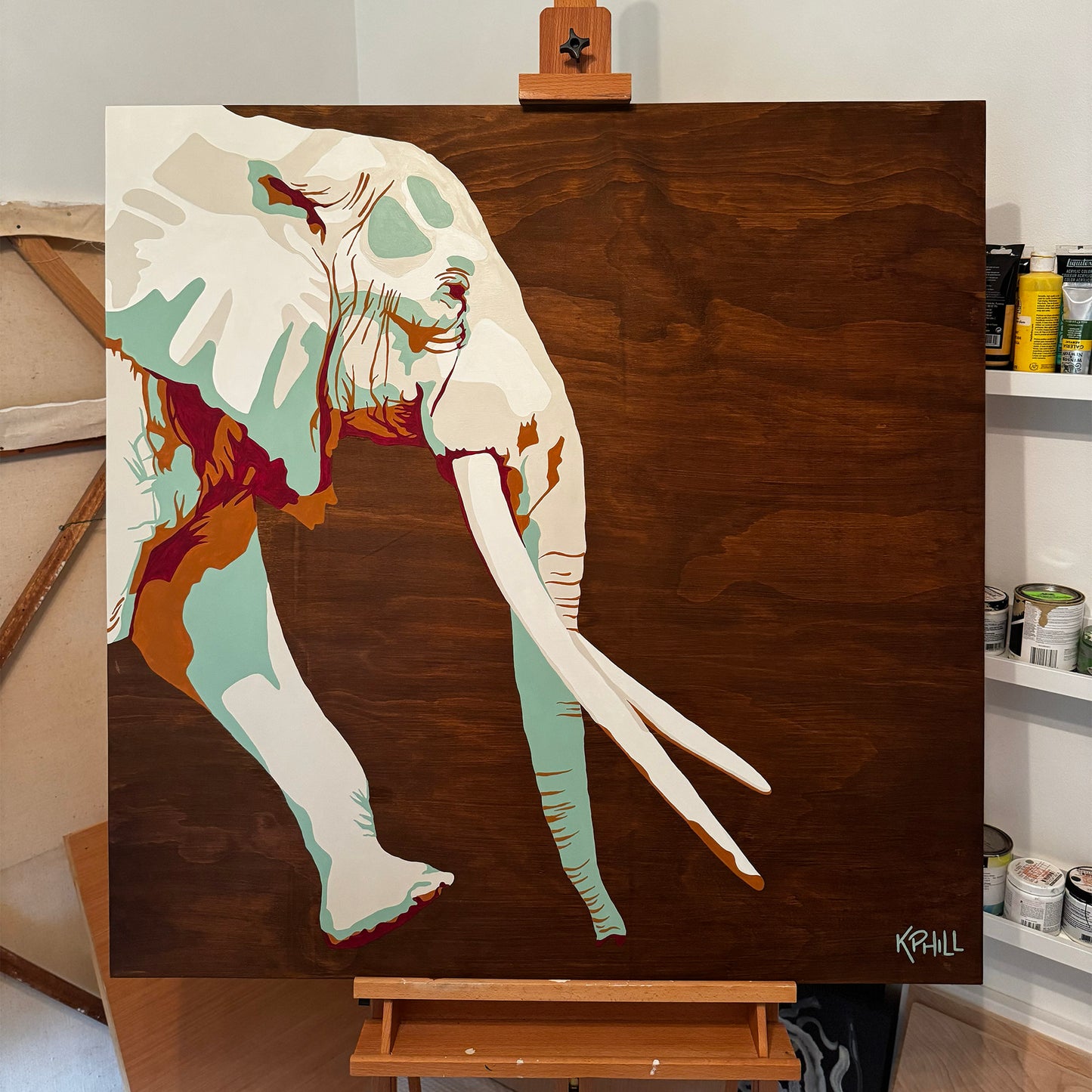 Elephant (Original Painting)