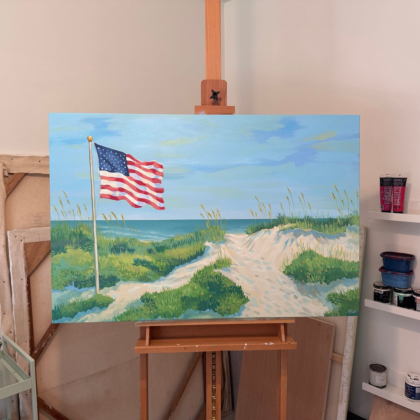 American Sand Dunes (Original Painting)