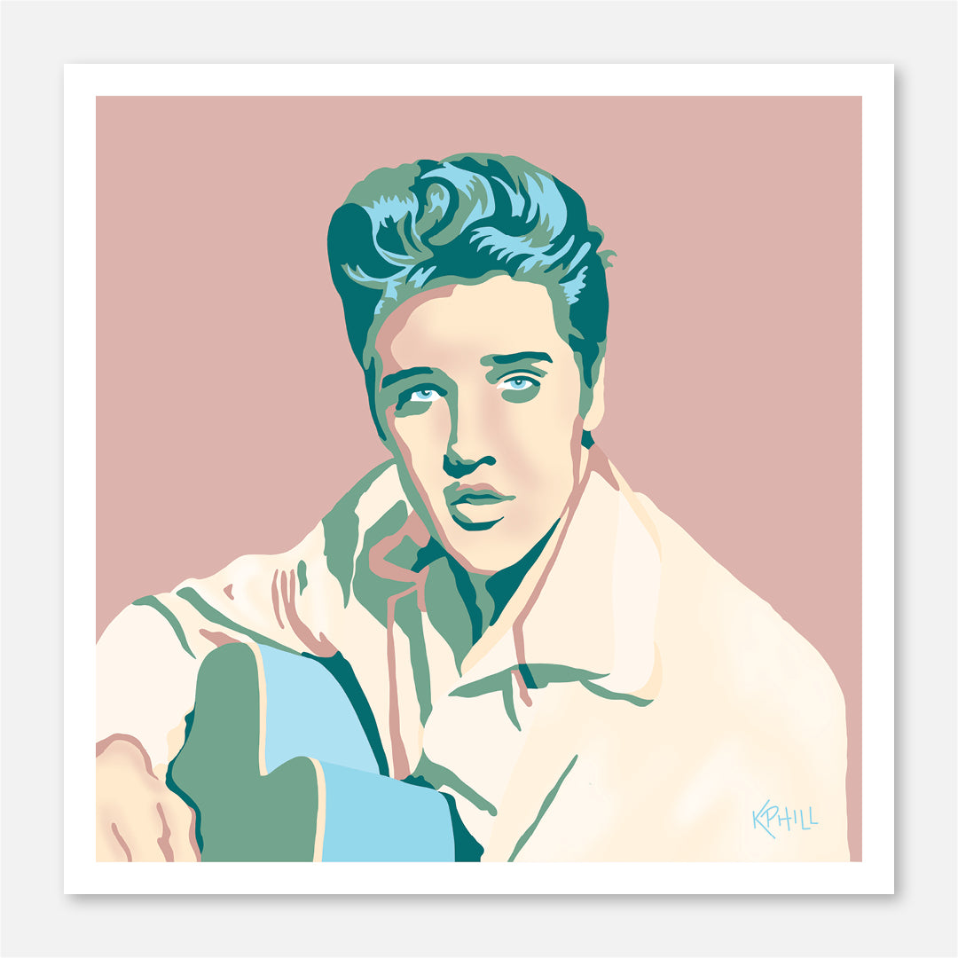 Elvis Pop Art Print