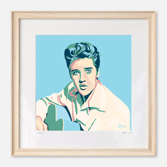 Framed Elvis Print