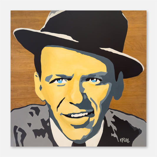 Frank Sinatra Pop Art (Original Painting)