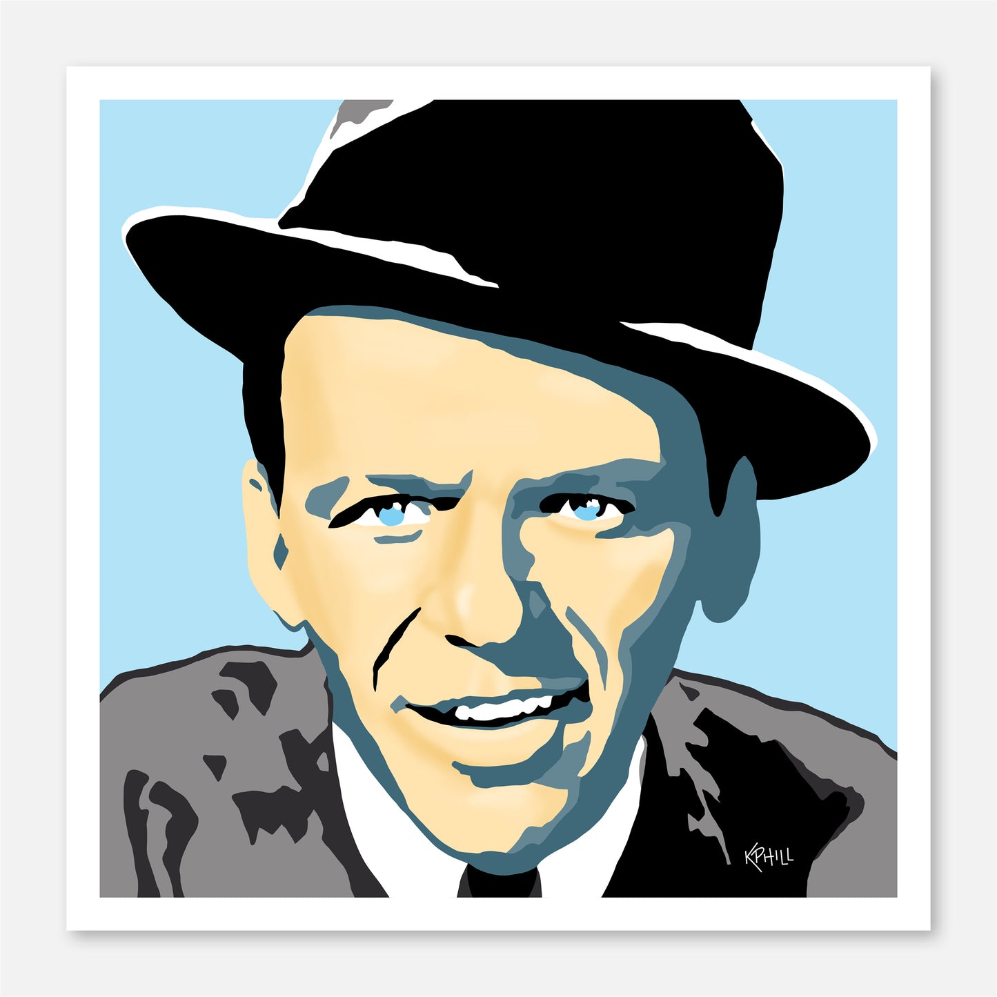 Frank Sinatra Pop Art Print