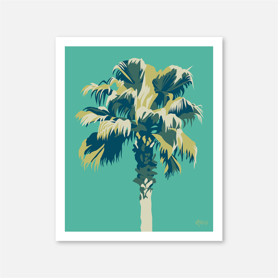 Palm Tree Pop Art Print