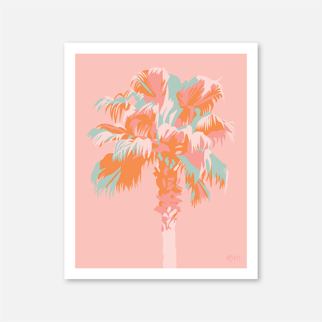 Palm Tree Pop Art Print