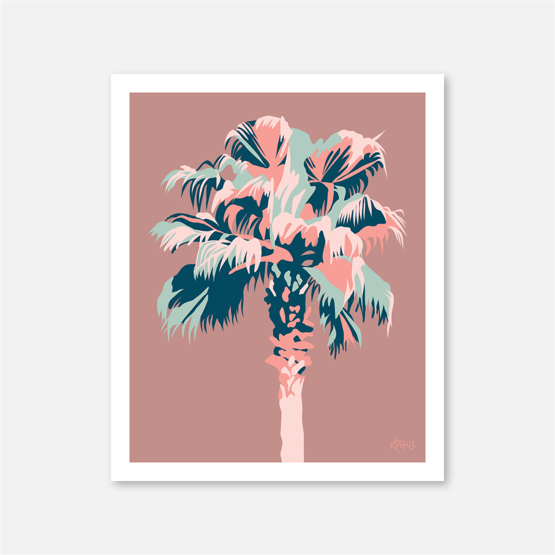 Palm Tree Pop Art Print