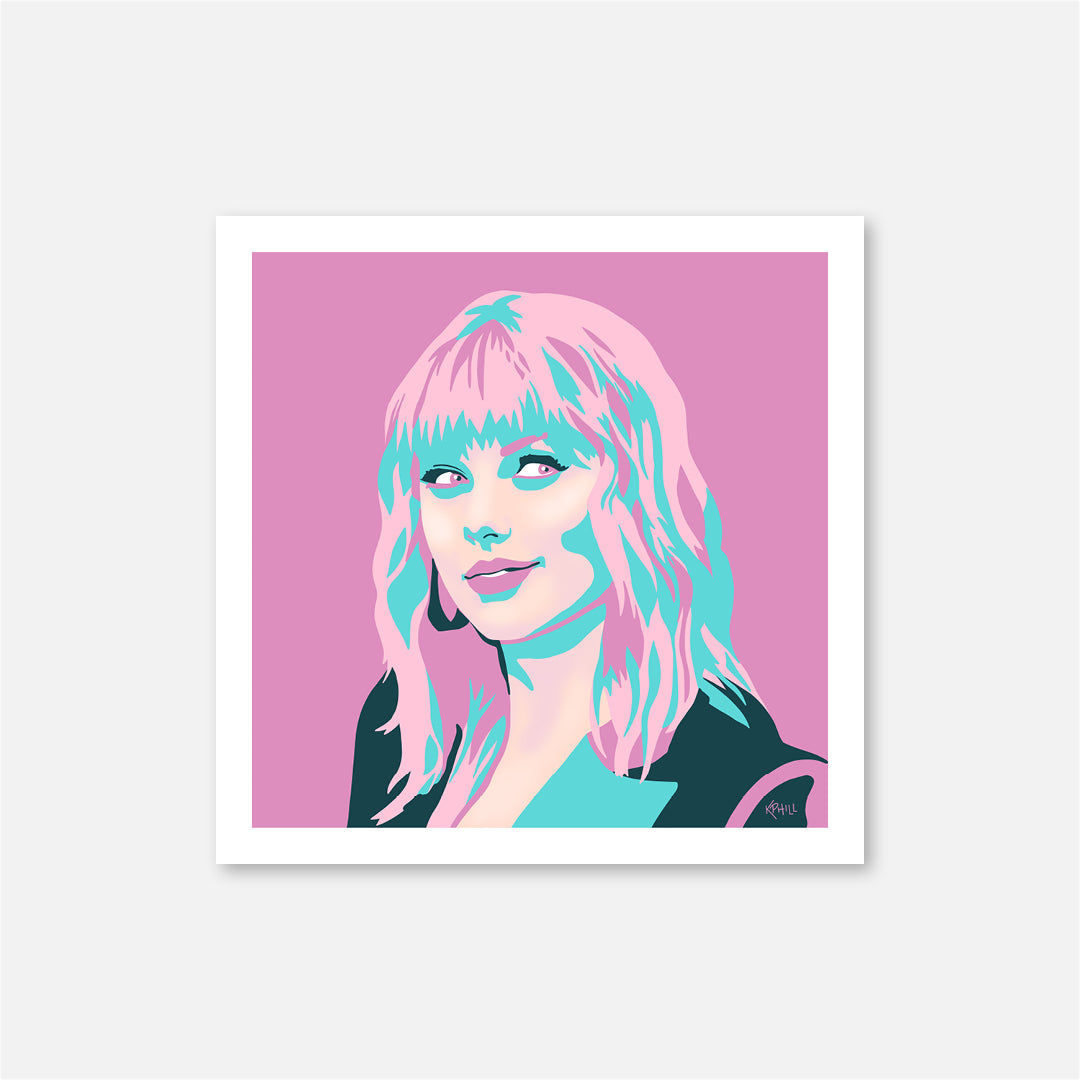 Taylor Swift Pop Art Print