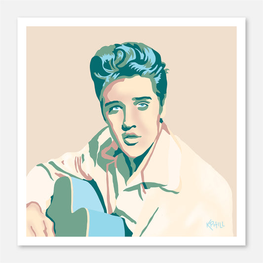 Elvis Pop Art Print